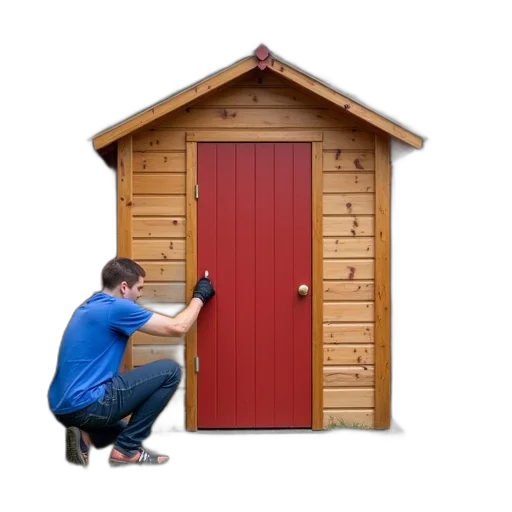 building, furniture, staff, 3d render transparent PNG cut-out