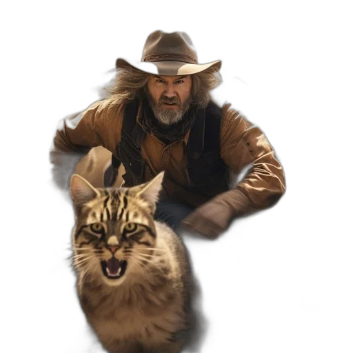 animal, hat, creature, jacket transparent PNG cut-out