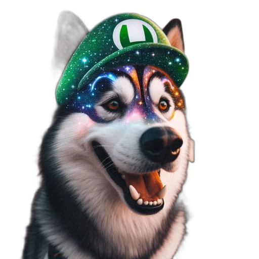 animal, hat, staff, mask transparent PNG cut-out
