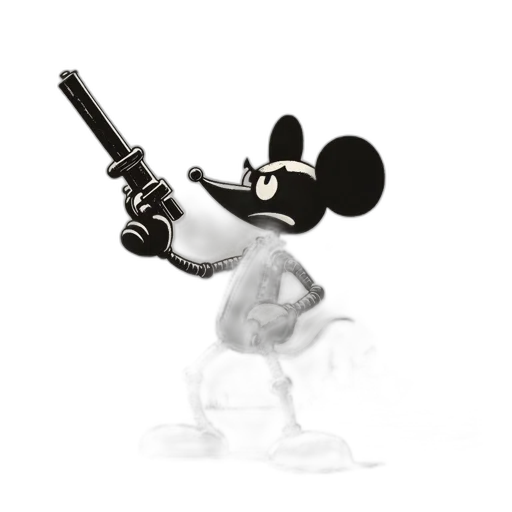 weapon, staff, animal, robot transparent PNG cut-out