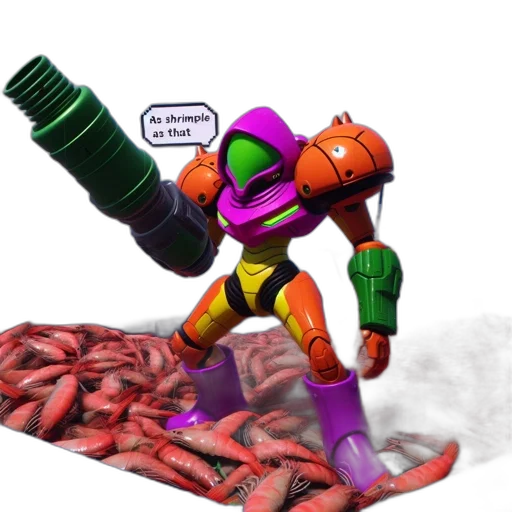 robot, weapon, creature, staff transparent PNG cut-out