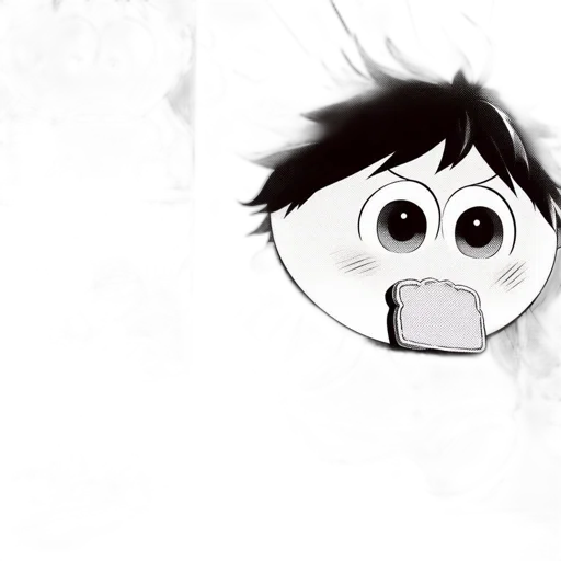 face, mask, creature, cartoon transparent PNG cut-out