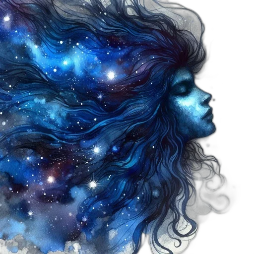hair, fantasy art, photorealistic, concept art transparent PNG cut-out
