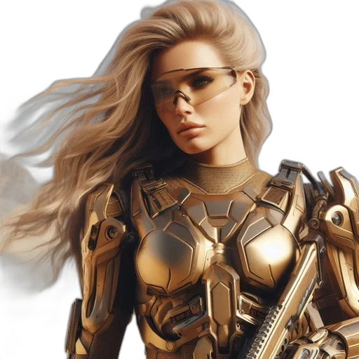 concept art, comic book art, fantasy art, photorealistic transparent PNG cut-out