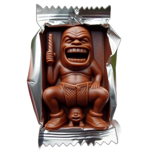 food, creature, face, photorealistic transparent PNG cut-out
