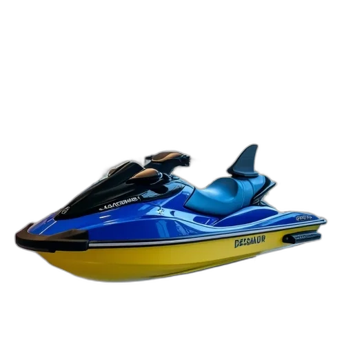 shoes, 3d render, blue, yellow transparent PNG cut-out