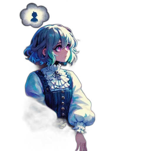 staff, dress, crown, robot transparent PNG cut-out