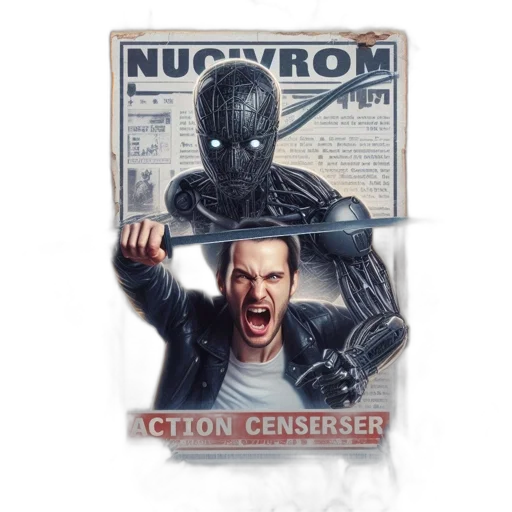 weapon, concept art, comic book art, pixel art transparent PNG cut-out