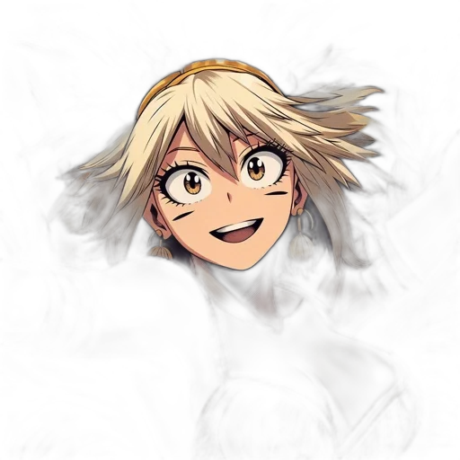 face, mask, hair, creature transparent PNG cut-out