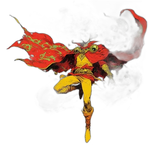 dragon, mask, staff, weapon transparent PNG cut-out