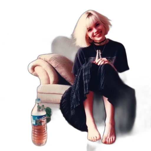 bottle, dress, jacket, creature transparent PNG cut-out