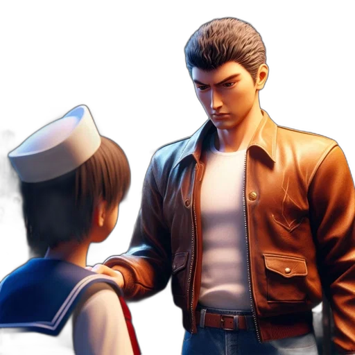 jacket, concept art, 3d render, comic book art transparent PNG cut-out