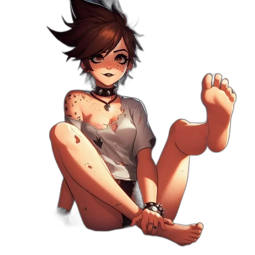 dress, staff, jewelry, face transparent PNG cut-out