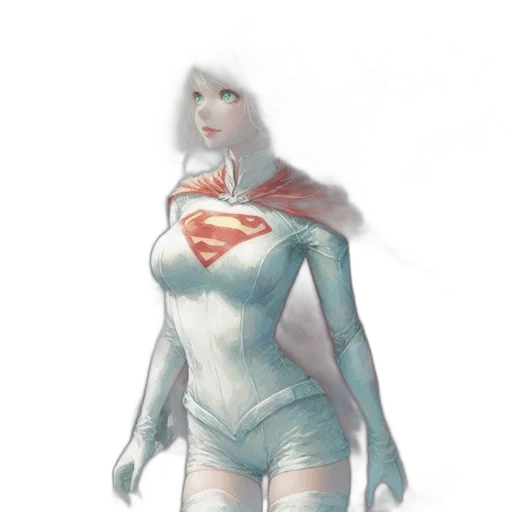 dress, concept art, comic book art, fantasy art transparent PNG cut-out