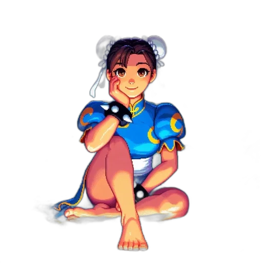 pixel art, concept art, fantasy art, cartoon transparent PNG cut-out