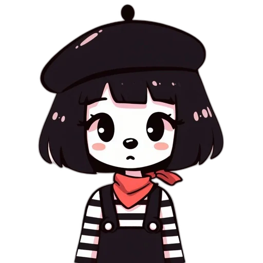 hat, staff, creature, animal transparent PNG cut-out