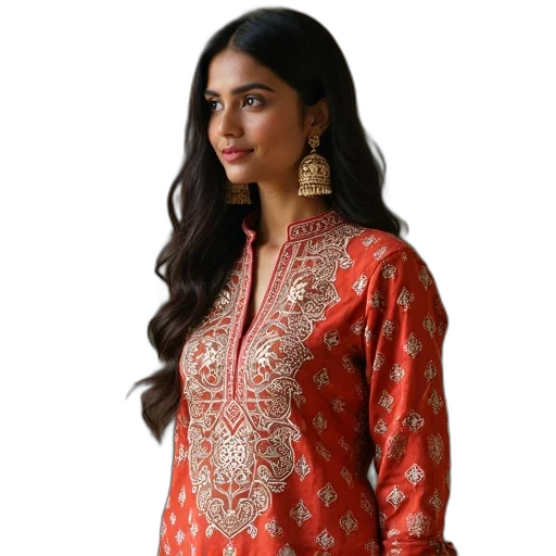 dress, jewelry, jacket, staff transparent PNG cut-out