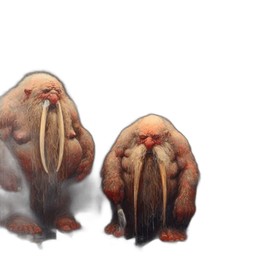 creature, hair, mask, animal transparent PNG cut-out