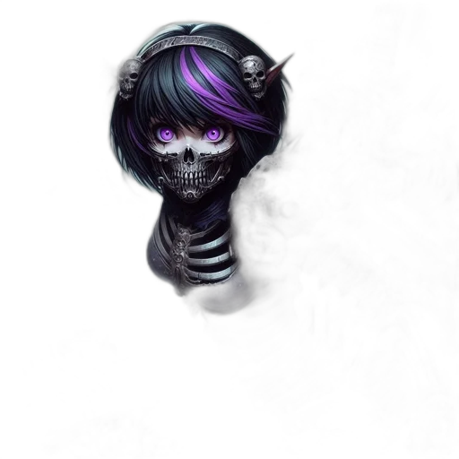 mask, face, hair, creature transparent PNG cut-out