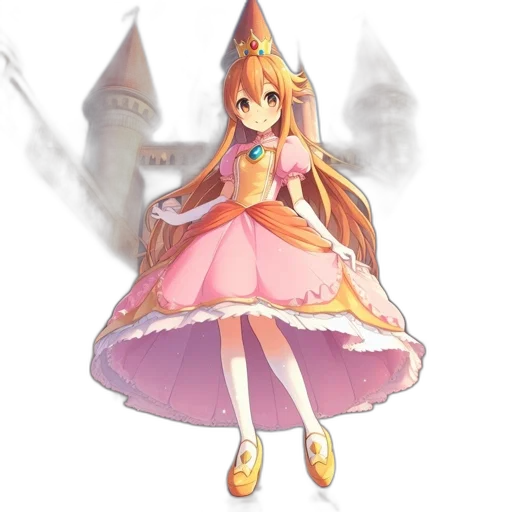 dress, crown, staff, hat transparent PNG cut-out