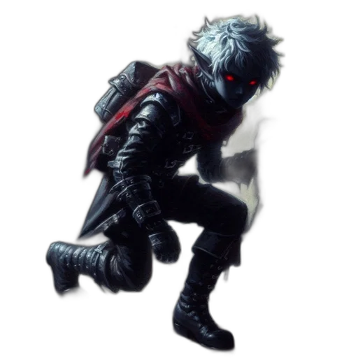 mask, jacket, creature, concept art transparent PNG cut-out