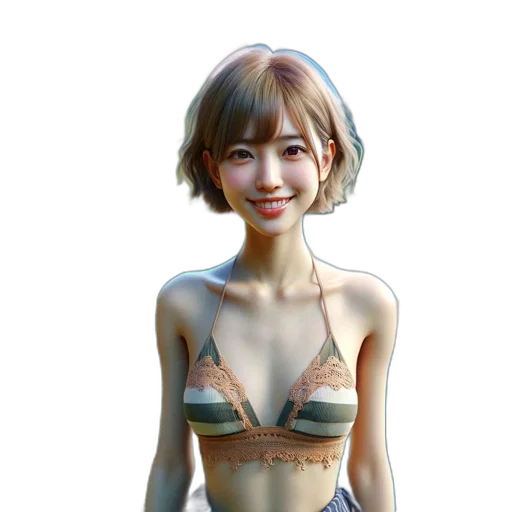 dress, robot, face, creature transparent PNG cut-out