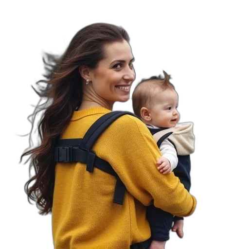 jacket, woman, yellow, sweater transparent PNG cut-out