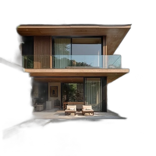 building, furniture, 3d render, photorealistic transparent PNG cut-out