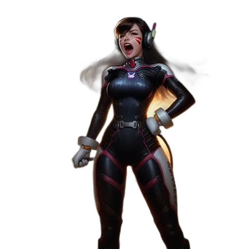 robot, concept art, 3d render, comic book art transparent PNG cut-out