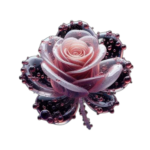 flower, crown, jewelry, staff transparent PNG cut-out