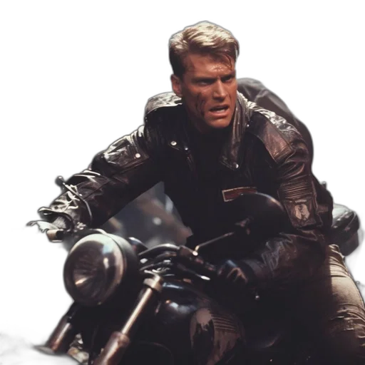 jacket, weapon, concept art, comic book art transparent PNG cut-out