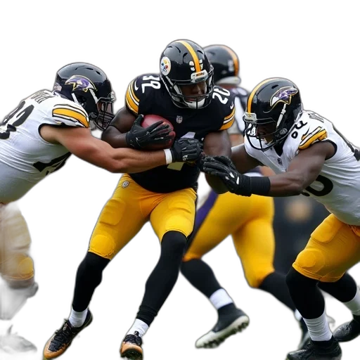 steelers, offensive, team, tackled transparent PNG cut-out