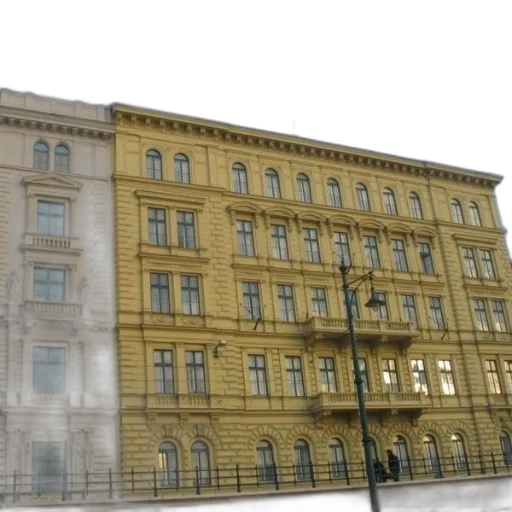 building, 3d render, photorealistic, concept art transparent PNG cut-out