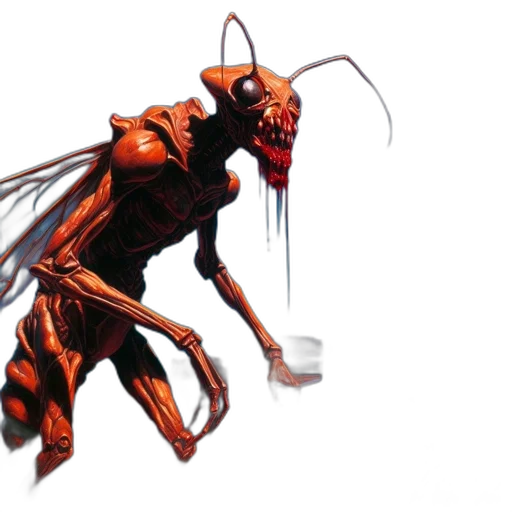 creature, animal, robot, concept art transparent PNG cut-out