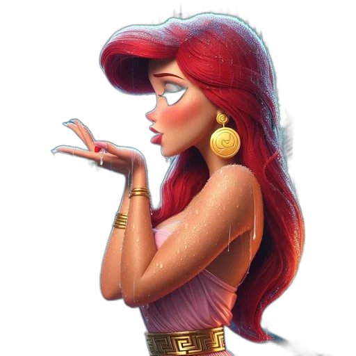 jewelry, hat, cartoon, concept art transparent PNG cut-out
