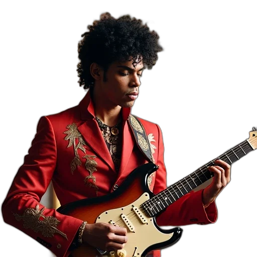 jacket, prince, album, cover transparent PNG cut-out