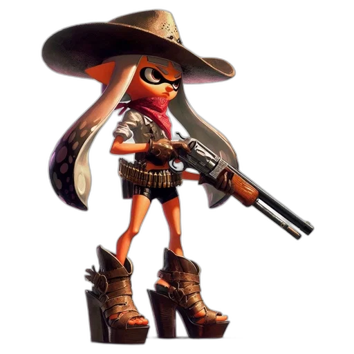 weapon, hat, animal, jacket transparent PNG cut-out