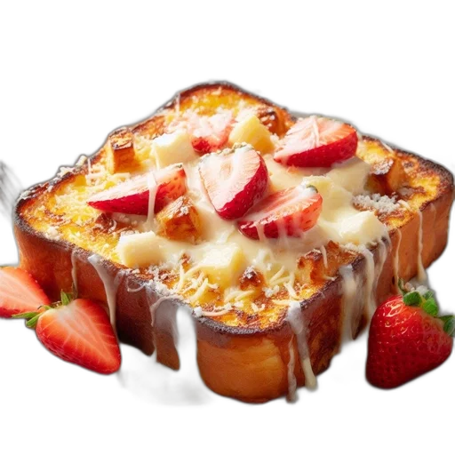 food, crown, 3d render, photorealistic transparent PNG cut-out