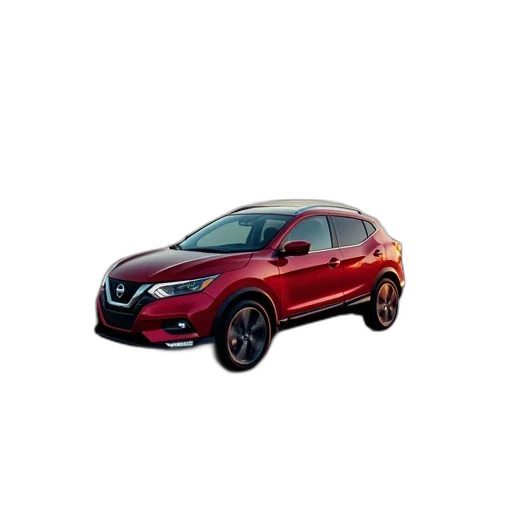 car, red, nissan, kicks transparent PNG cut-out