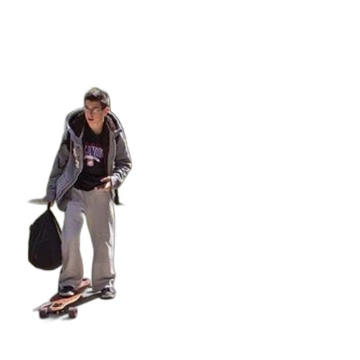 jacket, staff, creature, shoes transparent PNG cut-out