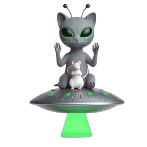 robot, creature, staff, animal transparent PNG cut-out