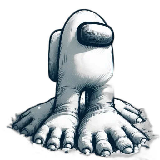 robot, creature, shoes, animal transparent PNG cut-out