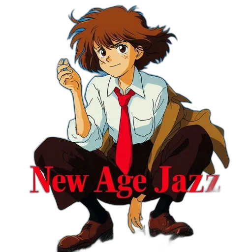 anime, cartoon, concept art, vaporwave transparent PNG cut-out