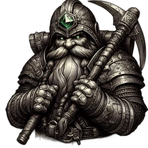 staff, sword, dragon, fantasy art transparent PNG cut-out