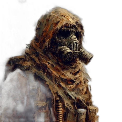 mask, creature, face, robot transparent PNG cut-out