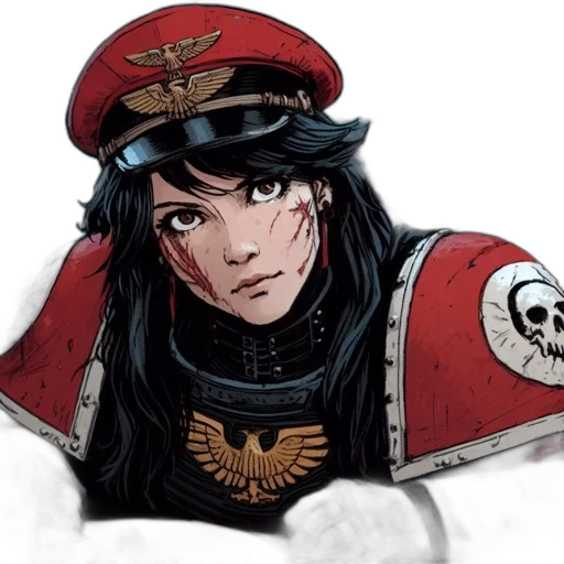 hat, crown, weapon, face transparent PNG cut-out