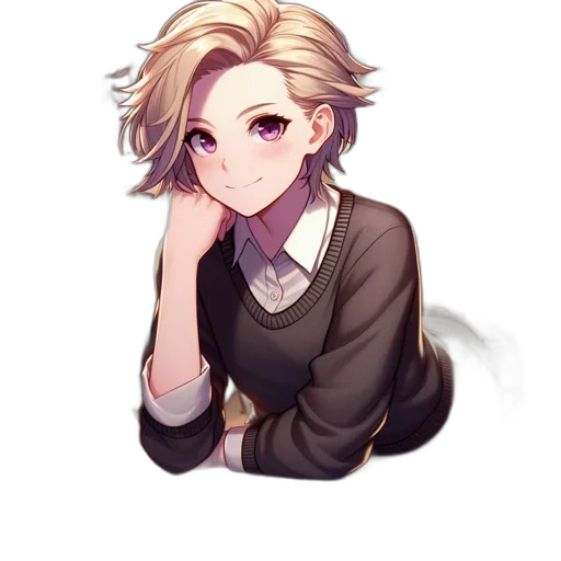 staff, face, crown, hair transparent PNG cut-out