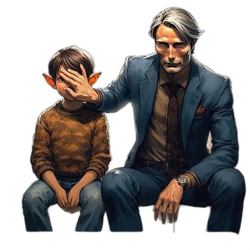 mask, face, jacket, concept art transparent PNG cut-out