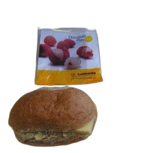 food, photorealistic, 3d render, lufthansa transparent PNG cut-out