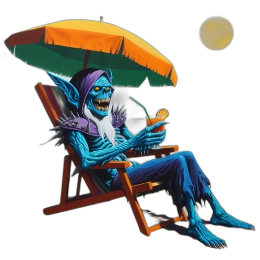 umbrella, creature, mask, concept art transparent PNG cut-out